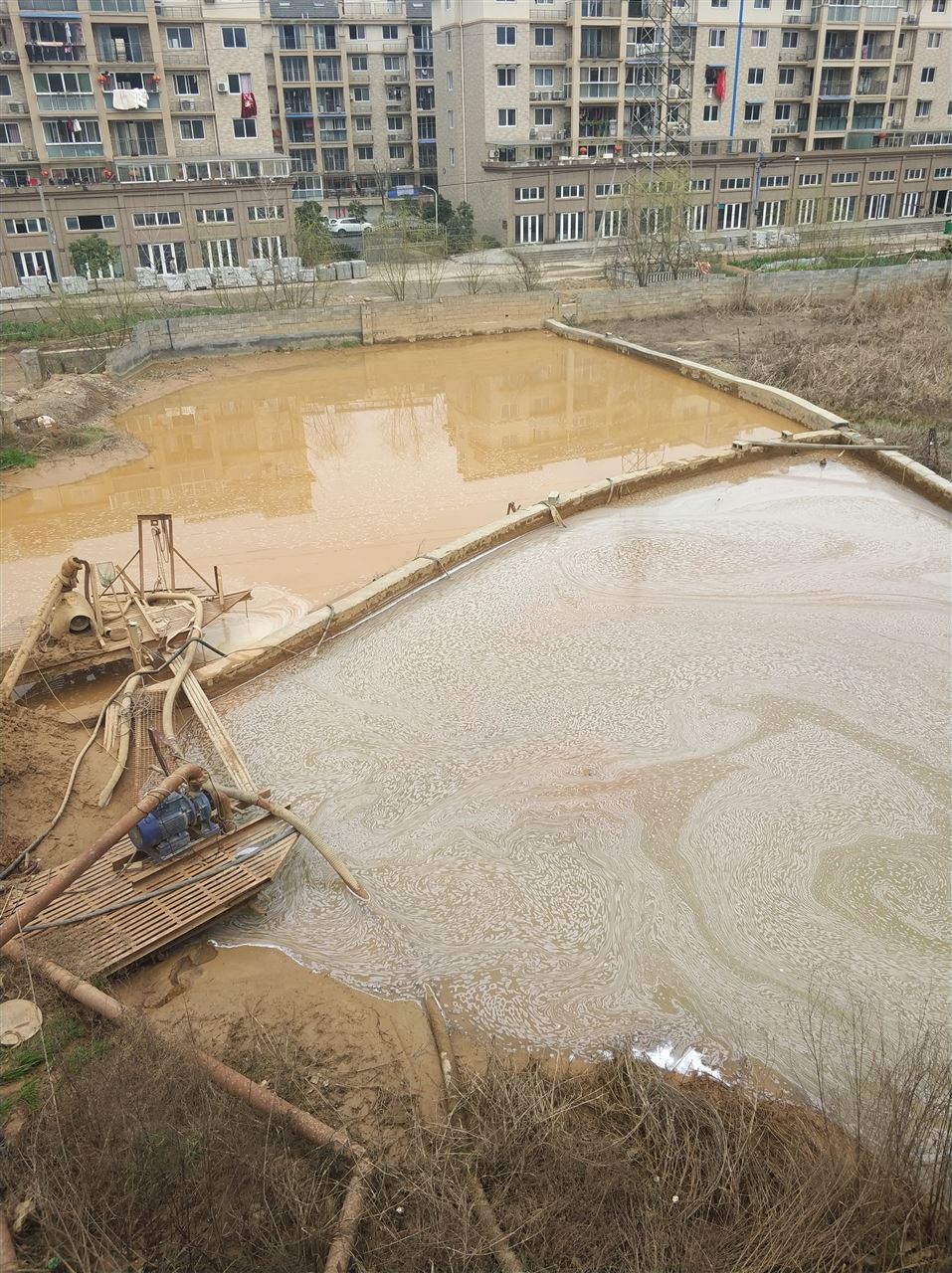 袁州沉淀池淤泥清理-厂区废水池淤泥清淤